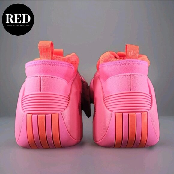 Adidas Harden Vol. 8 Flamingo Pink Orange Basketball Shoes IE2698 - Men\'s Sz 14 main image 4